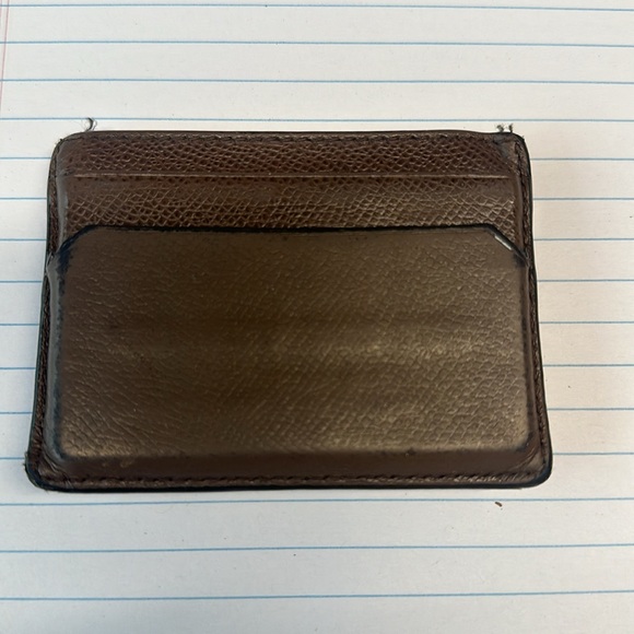 Bally card wallet.  With stripe. - Picture 2 of 4